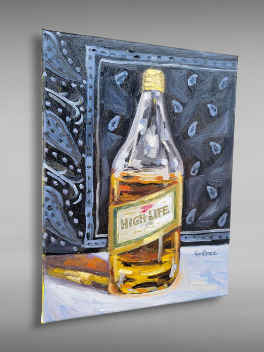 Miller High Life Painting