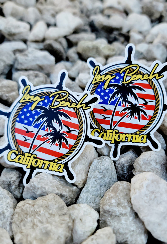 Long Beach California stickers