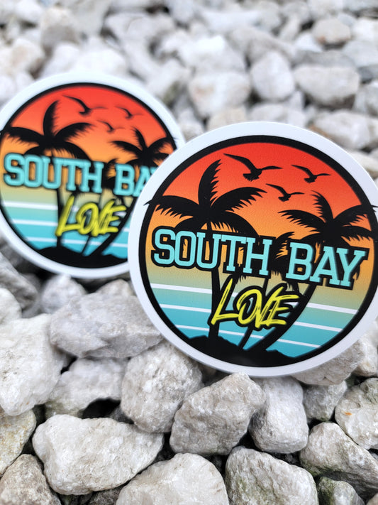 South Bay California 2 stickers