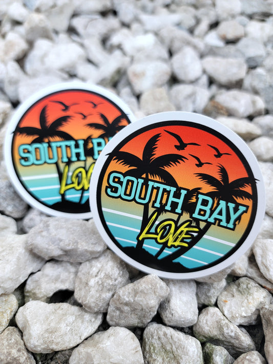 South Bay California 2 stickers