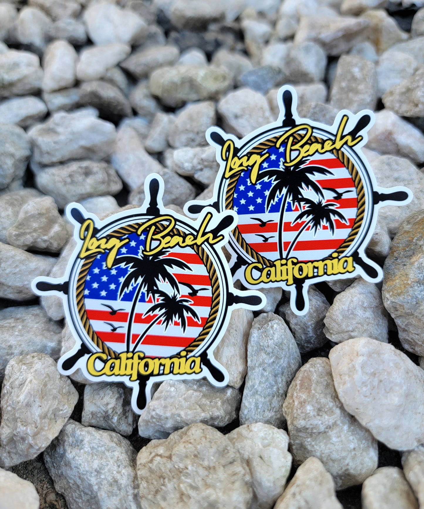 Long Beach California stickers